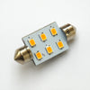 37mm 6 SMD 2835 High Output LED Festoon Lamp