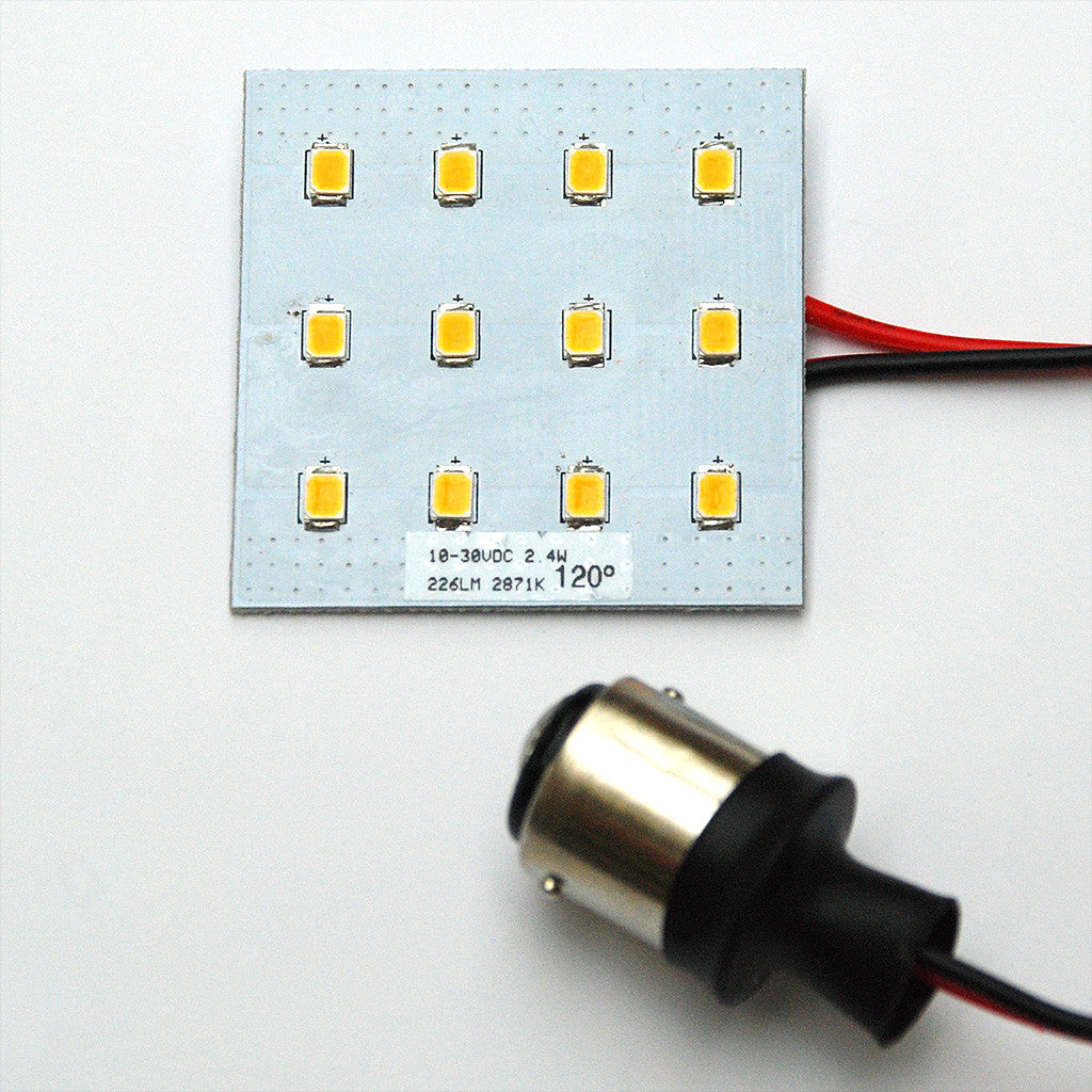 BA15D 12 SMD 2835 High Output Array Lamp