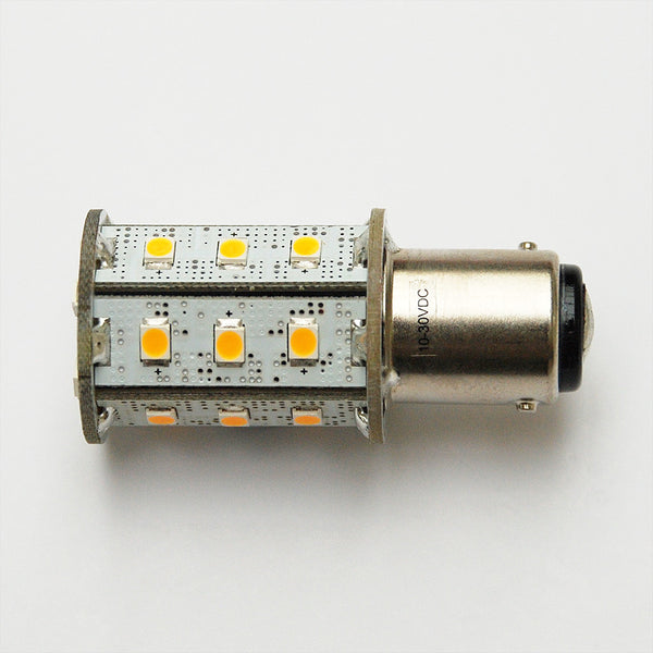 Warm White BA15D 24 SMD 2835 High Output LED Lamp