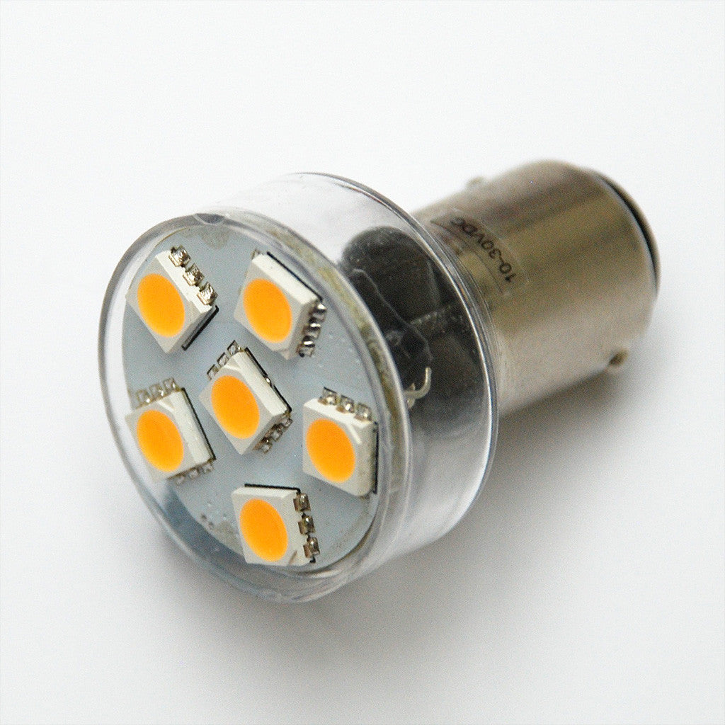 BA15D 6 SMD 5050 LED Bulb