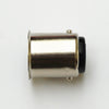 BA15D Nickel Plated Brass Lamp Cap (Pack of 10)