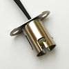 BA15D Plated Steel Lamp Holder