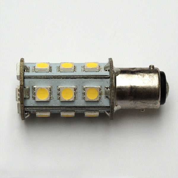 Cool White BAY15D 18 SMD 5050 LED Bulbs for Navigation Lights