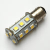 Cool White BAY15D 18 SMD 5050 LED Bulbs for Navigation Lights