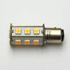 Warm White BAY15D 18 SMD 5050 LED Bulbs for Navigation Lights