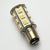 Warm White BAY15D 18 SMD 5050 LED Bulbs for Navigation Lights