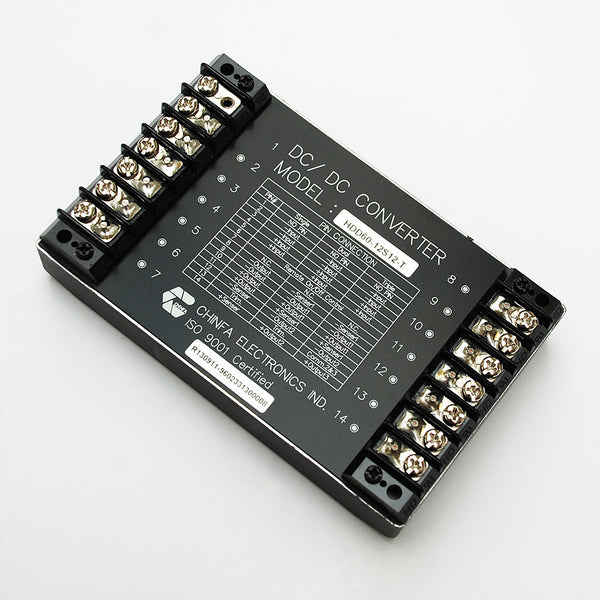 9-18V DC to 24V DC Voltage Convertor & Stabiliser: 60W