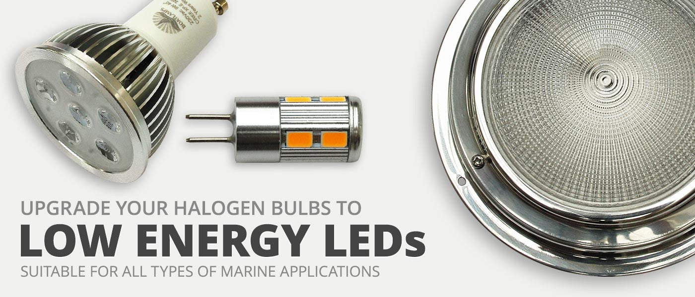 Upgrade your boat's halogen lights to efficient LEDs