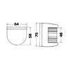 Navigation Light 1 NM - Steaming Light