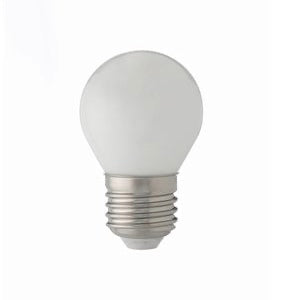 Golfball LED Light Bulb E27 5W (40W Eqv) Warm White 230V AC