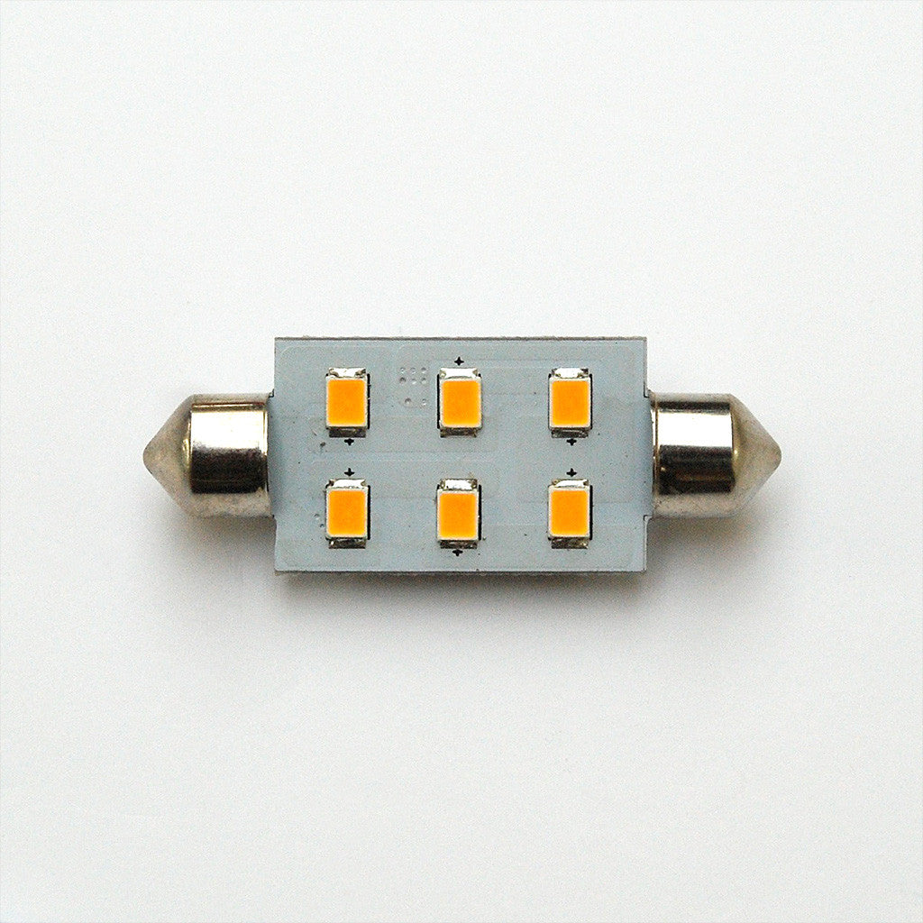 42mm 6 SMD 2835 High Output LED Festoon Lamp