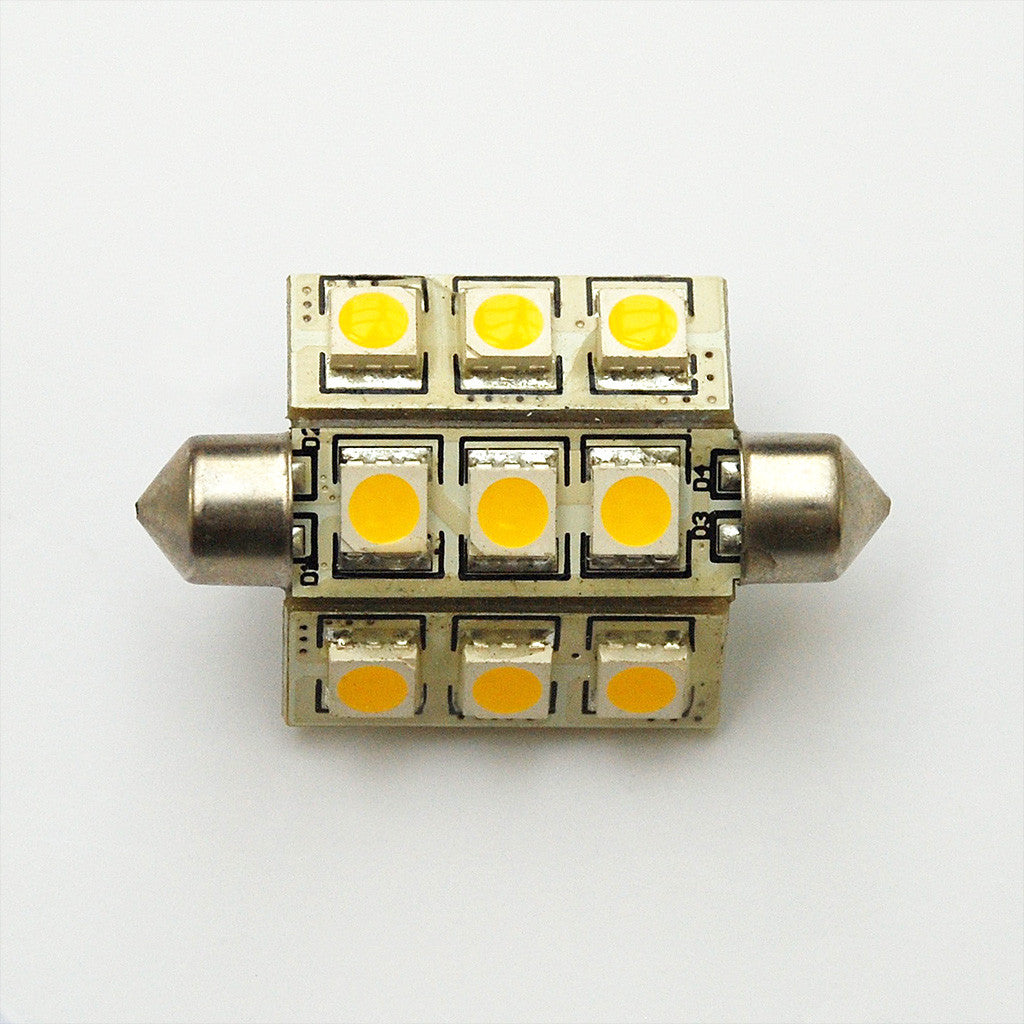 42mm 9 SMD 5050 LED Festoon Lamp • Boatlamps