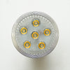 GU10 6W Cree LED Lamp 50W Halogen Replacement: 230V, 40-deg