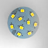G4 10 SMD 2835 High Output LED Planar Disc Lamp: Back Long Pin, Protected
