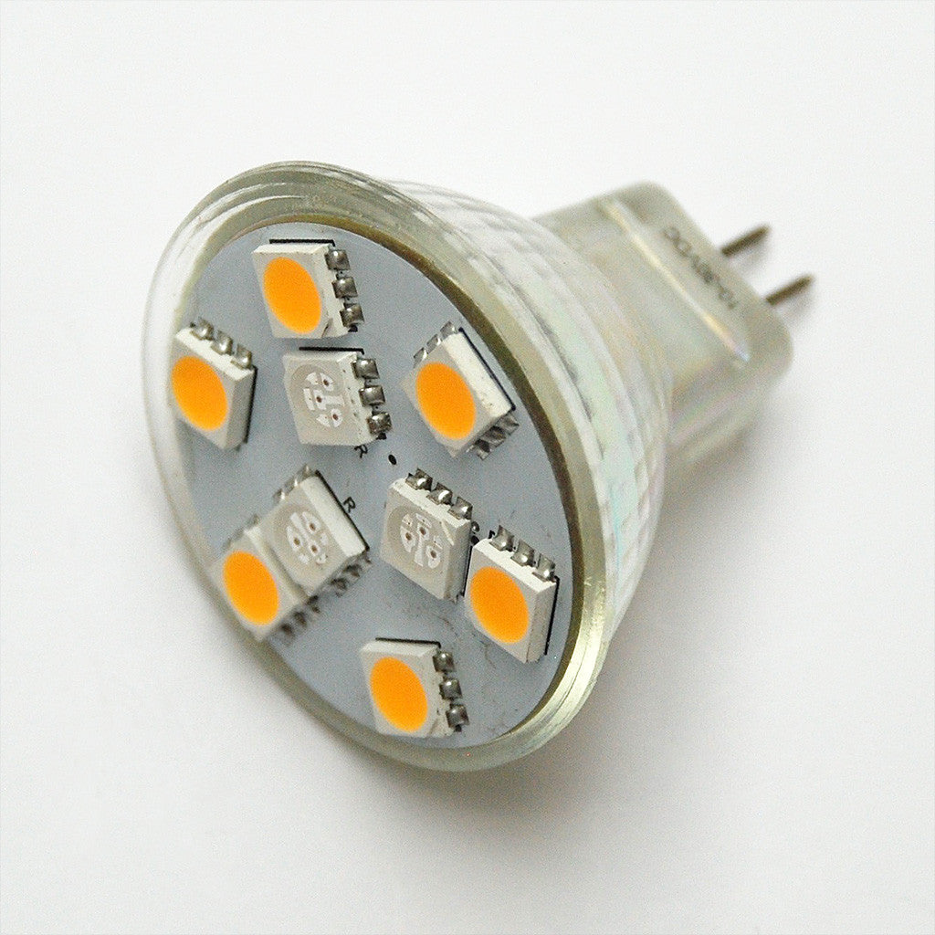 MR11 9 SMD 5050 Red / White Switchable LED Lamp