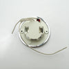 Recessed LED Down Light Fixture: Chrome Type, Switched