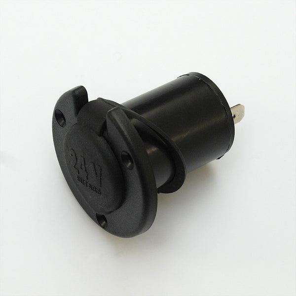 12V Flush Mount Engel-Style Socket Outlet Plug For Car, Boat, 4x4, Caravan - 12 Month Warranty