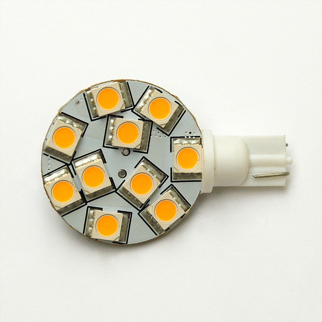 thumbnail image 2 of 5x 5050 SMD LED T10 Bulb – Green 194 Wedge Light For Car Interior Dome & Side 2 of 4